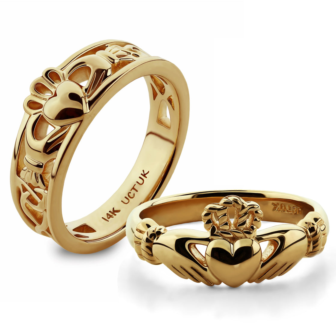 Gold Claddagh Rings