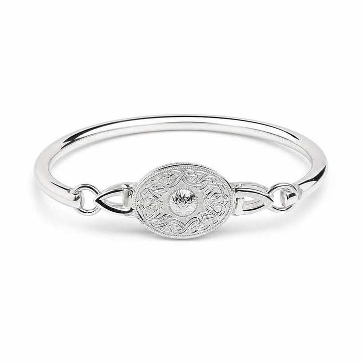Retired Celtic OVAL Bangle Bracelet B-WB8