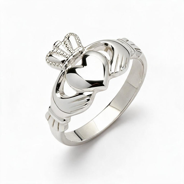 Retired Ladies Silver Claddagh Ring LSF-R205