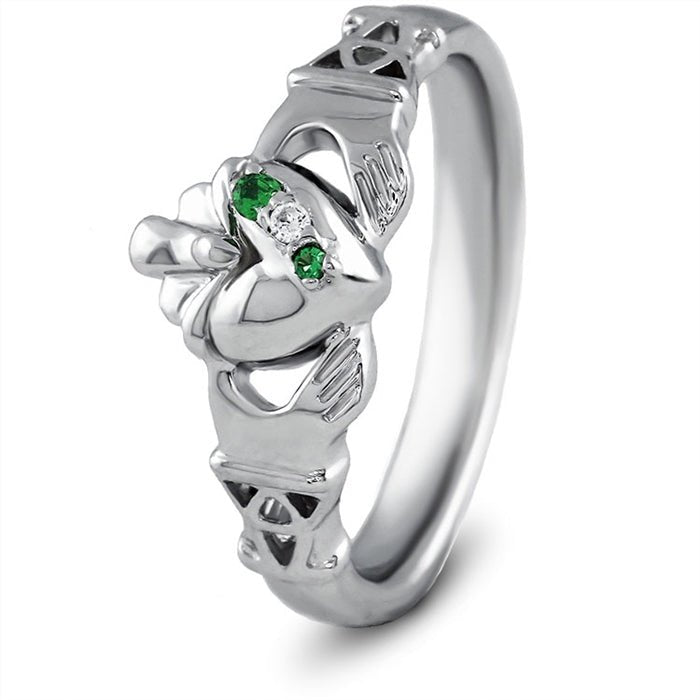 Silver Claddagh Ring LS-BCLAD119 - Claddagh Ring