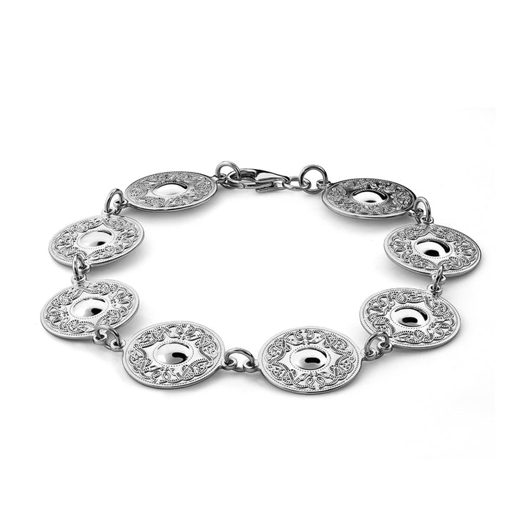 Celtic Bracelet B-WB1 - Claddagh Ring