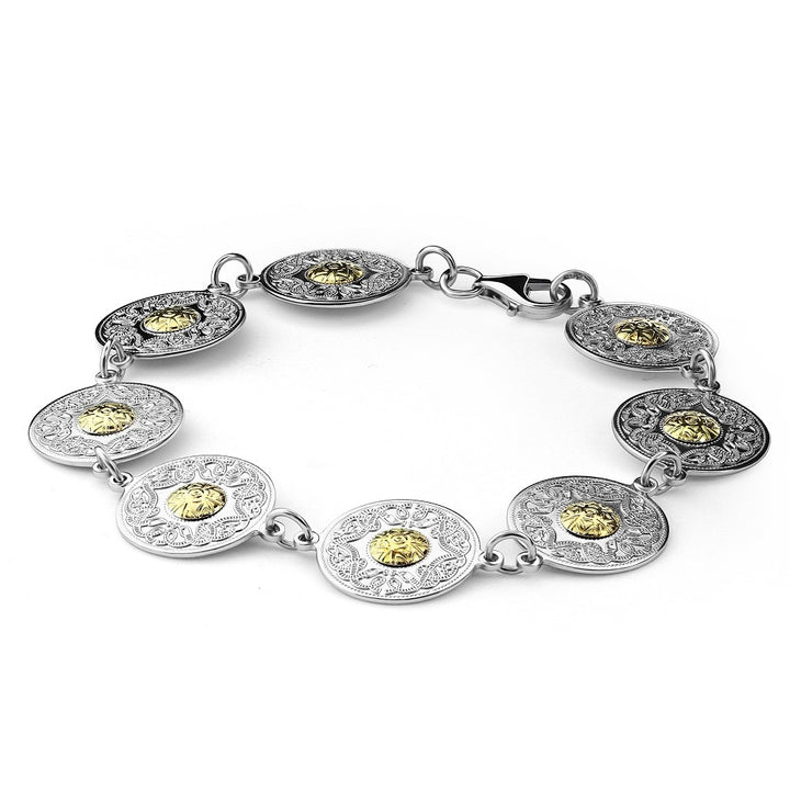 Celtic Bracelet B-WB1B - Claddagh Ring