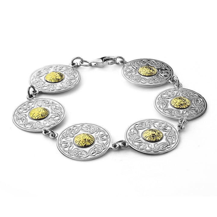 Celtic Bracelet B-WB2B - Claddagh Ring