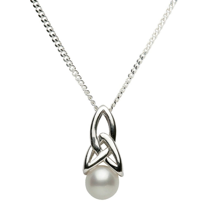 Retired Ladies Celtic Pearl Pendant LS-SPCP1 - Claddagh Ring