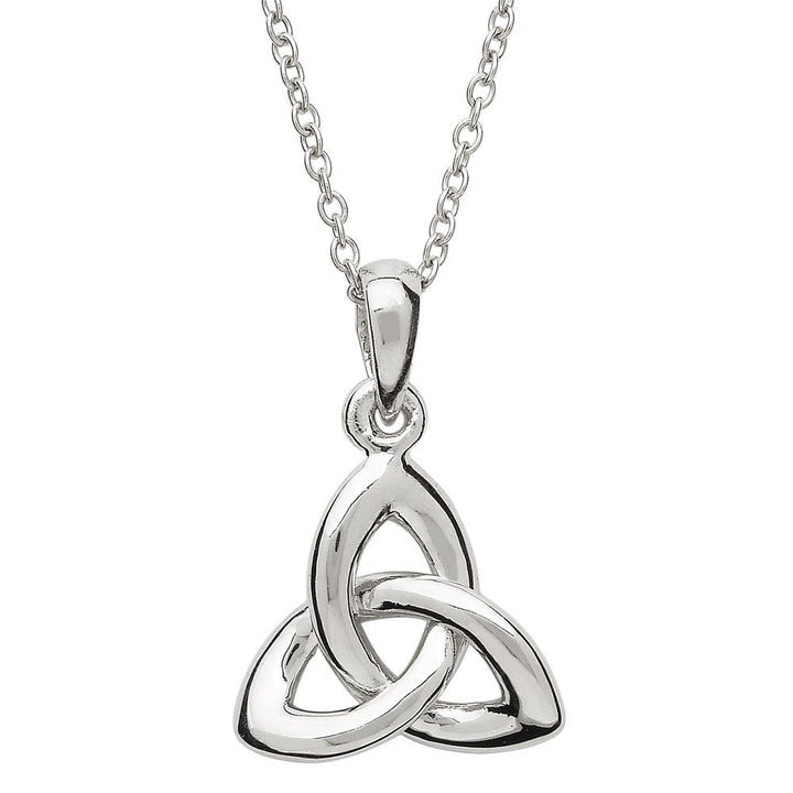 Sterling Silver Small Celtic Trinity Knot Pendant SP2200 - Claddagh Ring