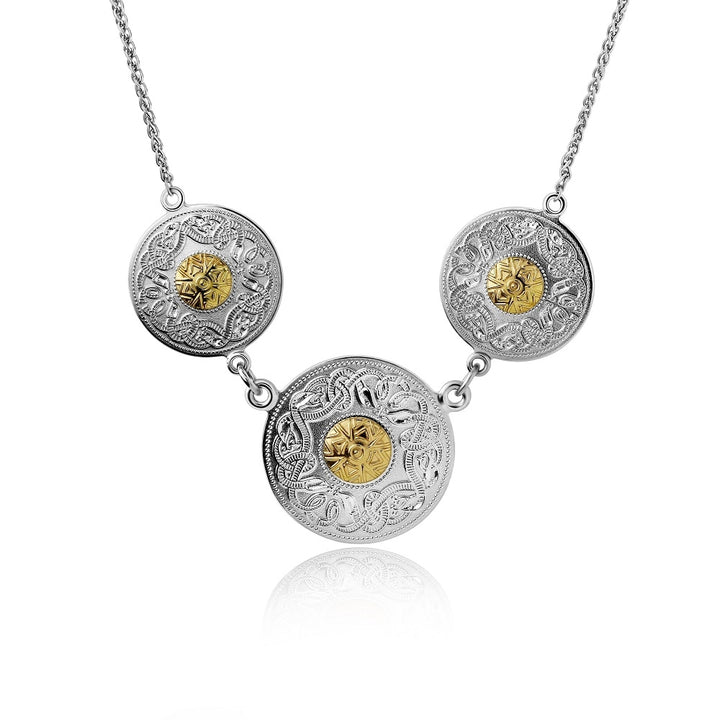 Celtic Pendants P-WP3B - Claddagh Ring