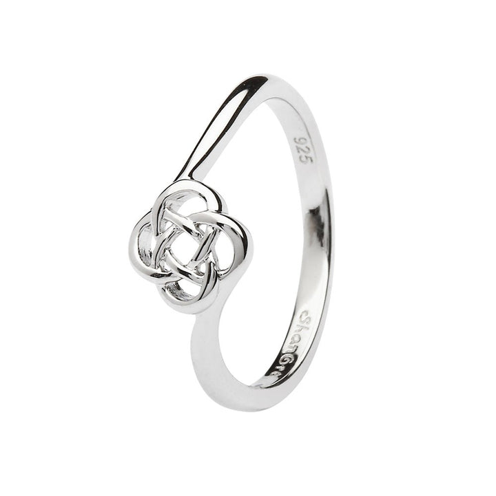 Sterling Silver Women's Celtic Knot Ring LS-SL106 - Claddagh Ring