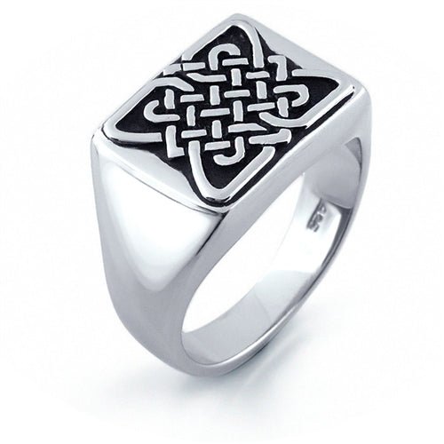 Mens Celtic Rings MS-UC1 - Claddagh Ring