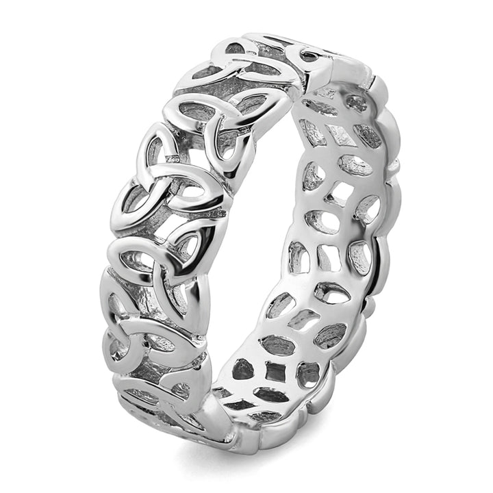 Ladies Celtic Wedding Rings LS-WED143 - Claddagh Ring