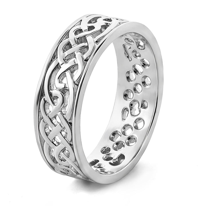 Mens Celtic Wedding Rings MS-WED94 - Claddagh Ring