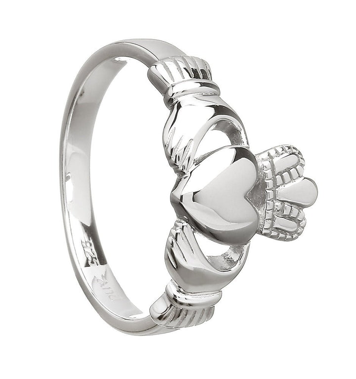 Sterling Silver Love, Loyalty, Friendship Claddagh Ring - ANU3023 - Claddagh Ring