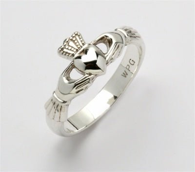 Retired Ladies Silver Claddagh Ring LSF-R103 - Claddagh Ring