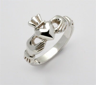 Retired Ladies Silver Claddagh Ring LSF-R119 - Claddagh Ring