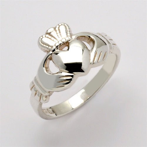 Retired Ladies Silver Claddagh Ring LSF-R202 - Claddagh Ring