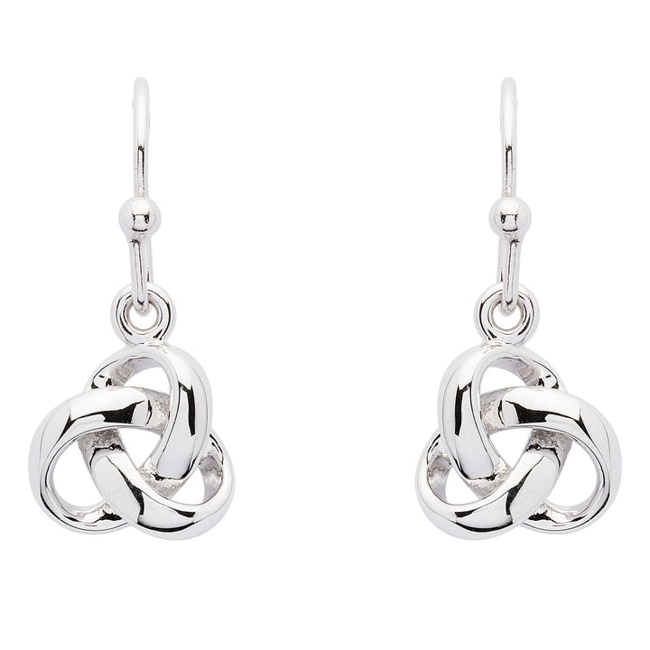 Sterling Silver Celtic Knot Drop Earrings SE2273 - Claddagh Ring