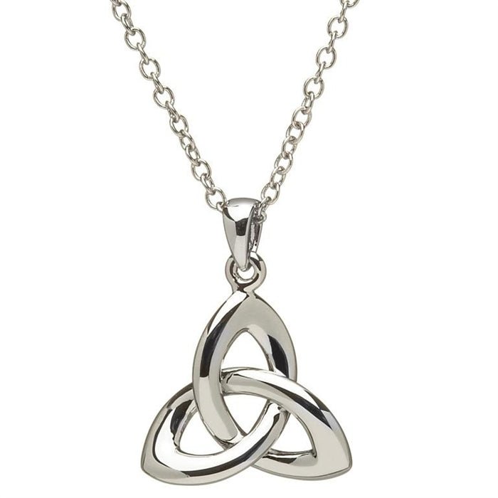 Sterling Silver Celtic Trinity Knot Pendant SP2033 - Claddagh Ring