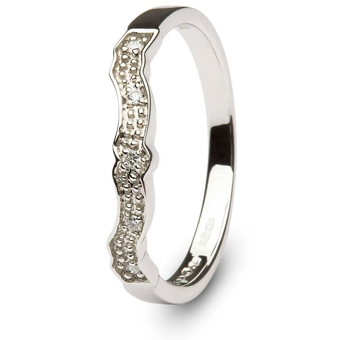 Ladies Claddagh Wedding Ring SL-14L69WD - Claddagh Ring