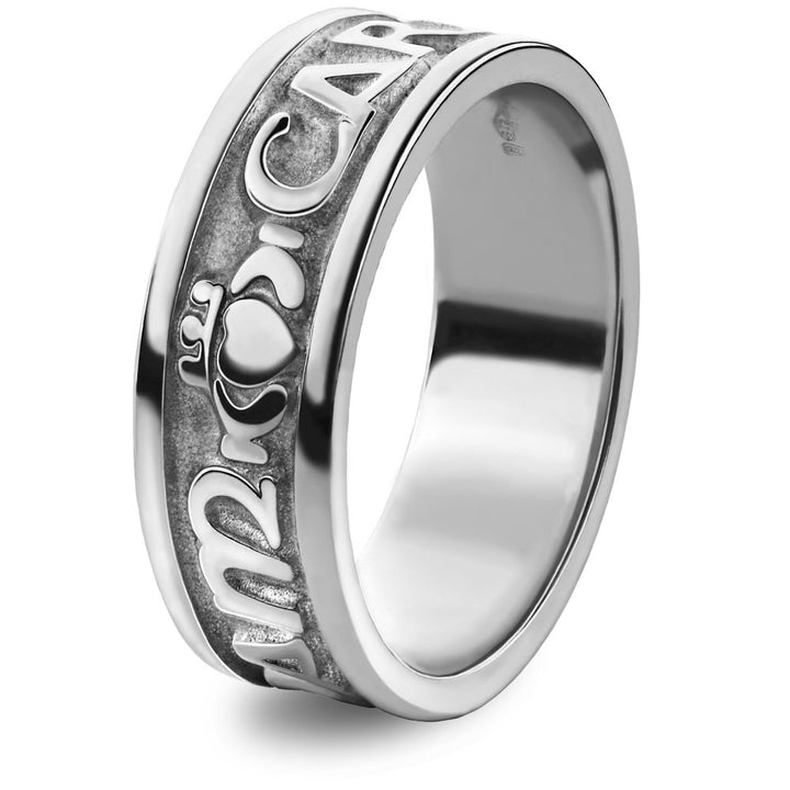 Ladies Claddagh "Mo Anam Cara" Wedding Ring LS-WED183 - Claddagh Ring