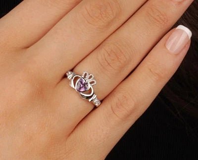 Alexandrite Birthstone Claddagh Ring Buying Guide