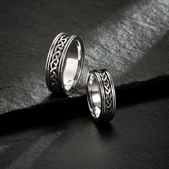 Womens Celtic Wedding Bands