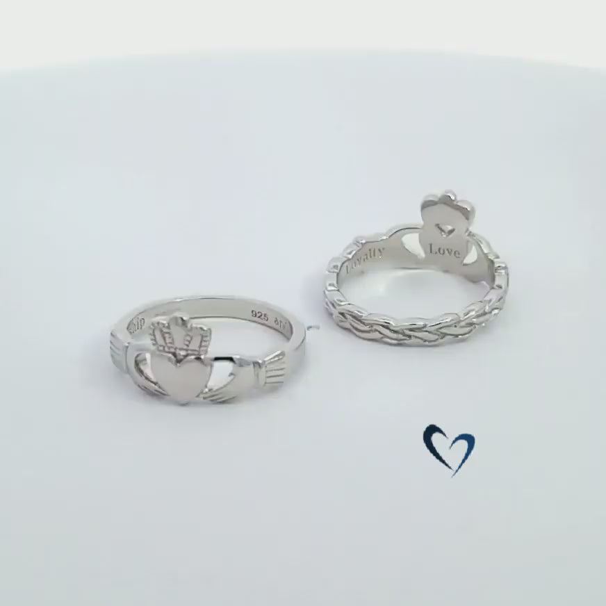 Ciondolo Claddagh In Argento 925 – Simbolo Di Amore E Amicizia - 4