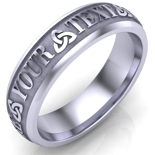 Personalized Celtic Wedding Bands
