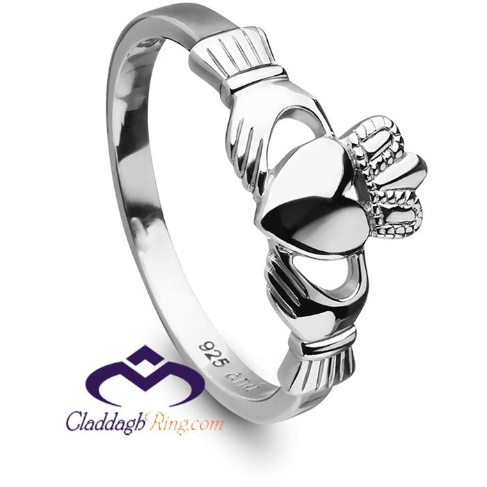 Claddagh Ring Ladies Sterling Silver Claddagh 6