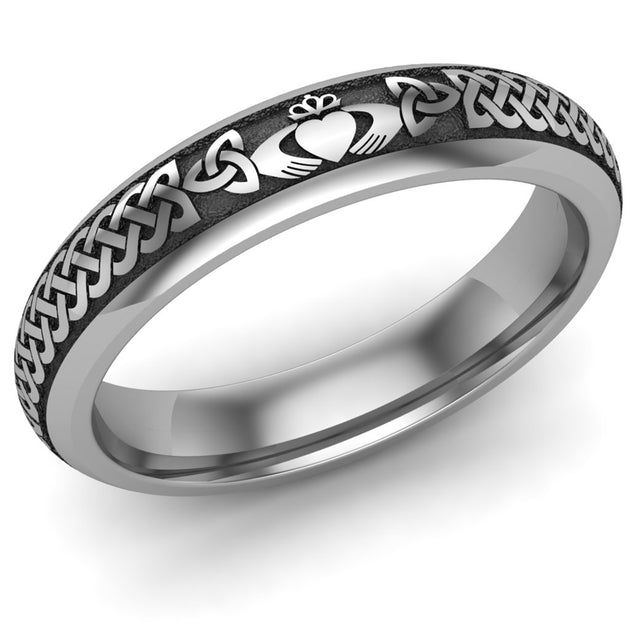 Titanium Claddagh Rings– CladdaghRING.com