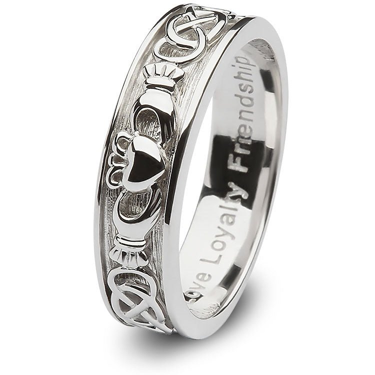 Caged on sale claddagh ring