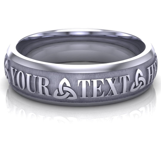 Custom Celtic Wedding Ring