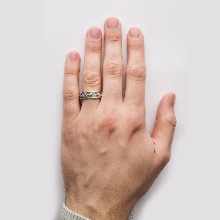 Mens Celtic Wedding Rings SHM-SD11– - Main Image